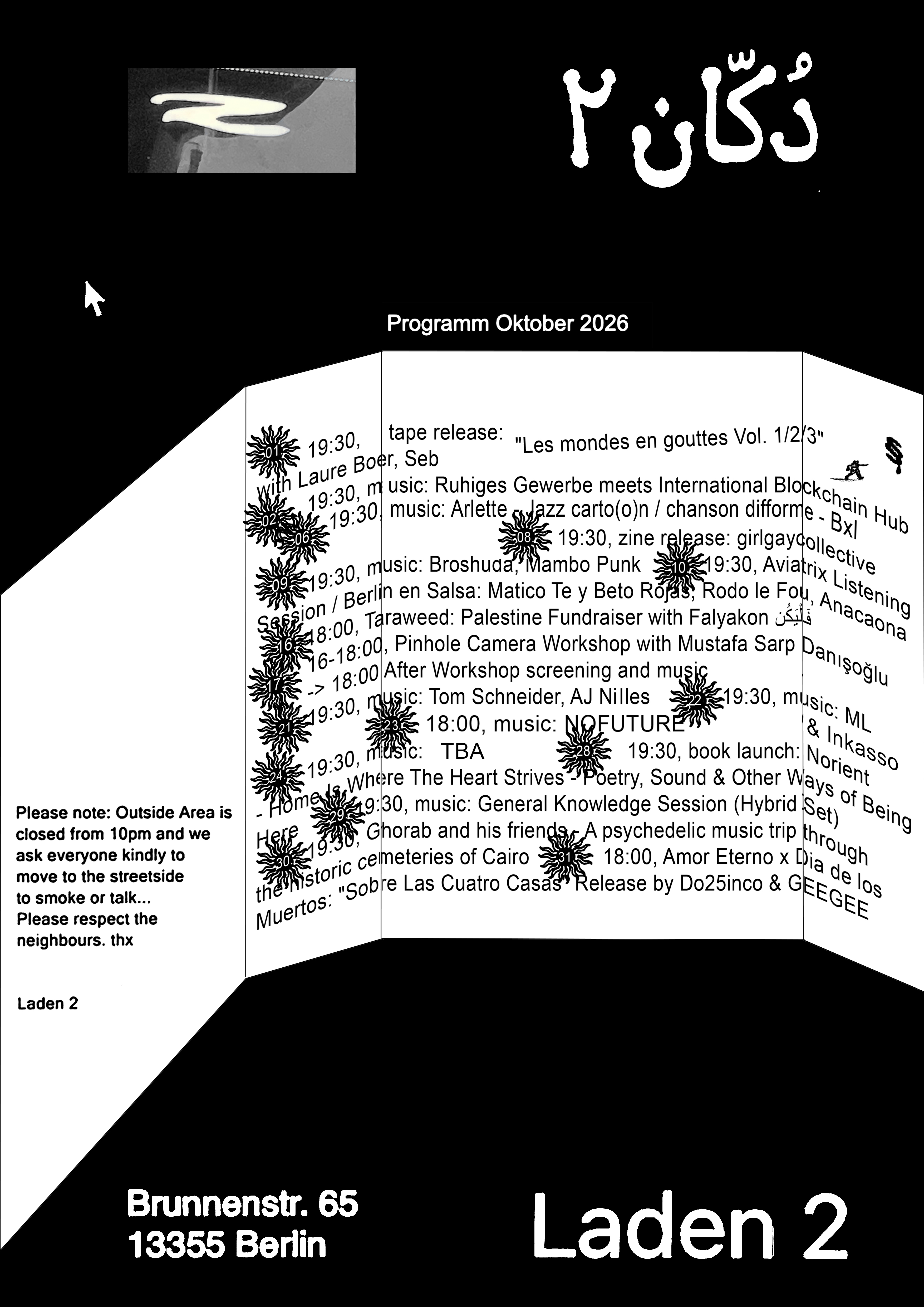 Laden 2 October Program 2026