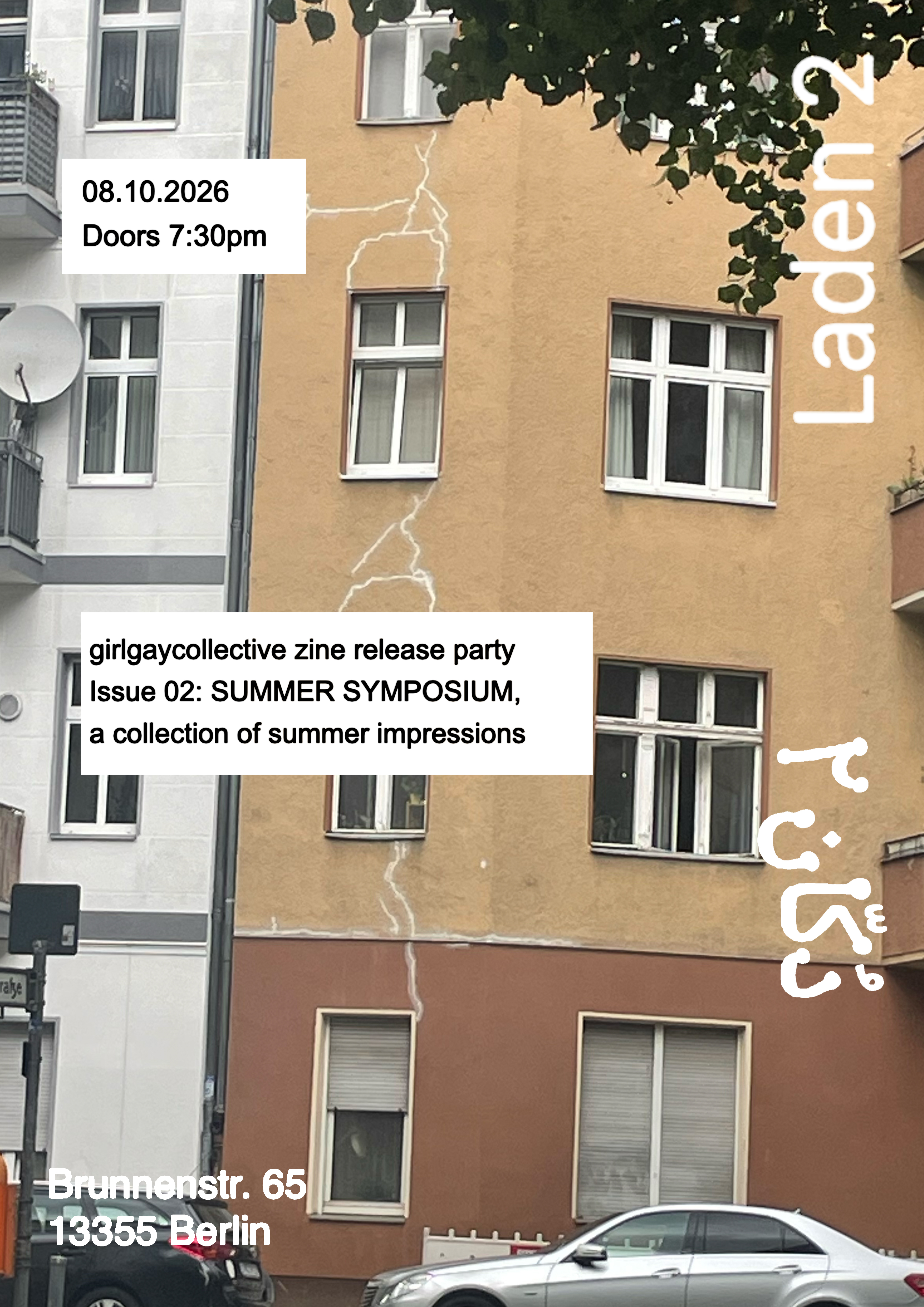 girlgaycollective zine release — October 8, 2026