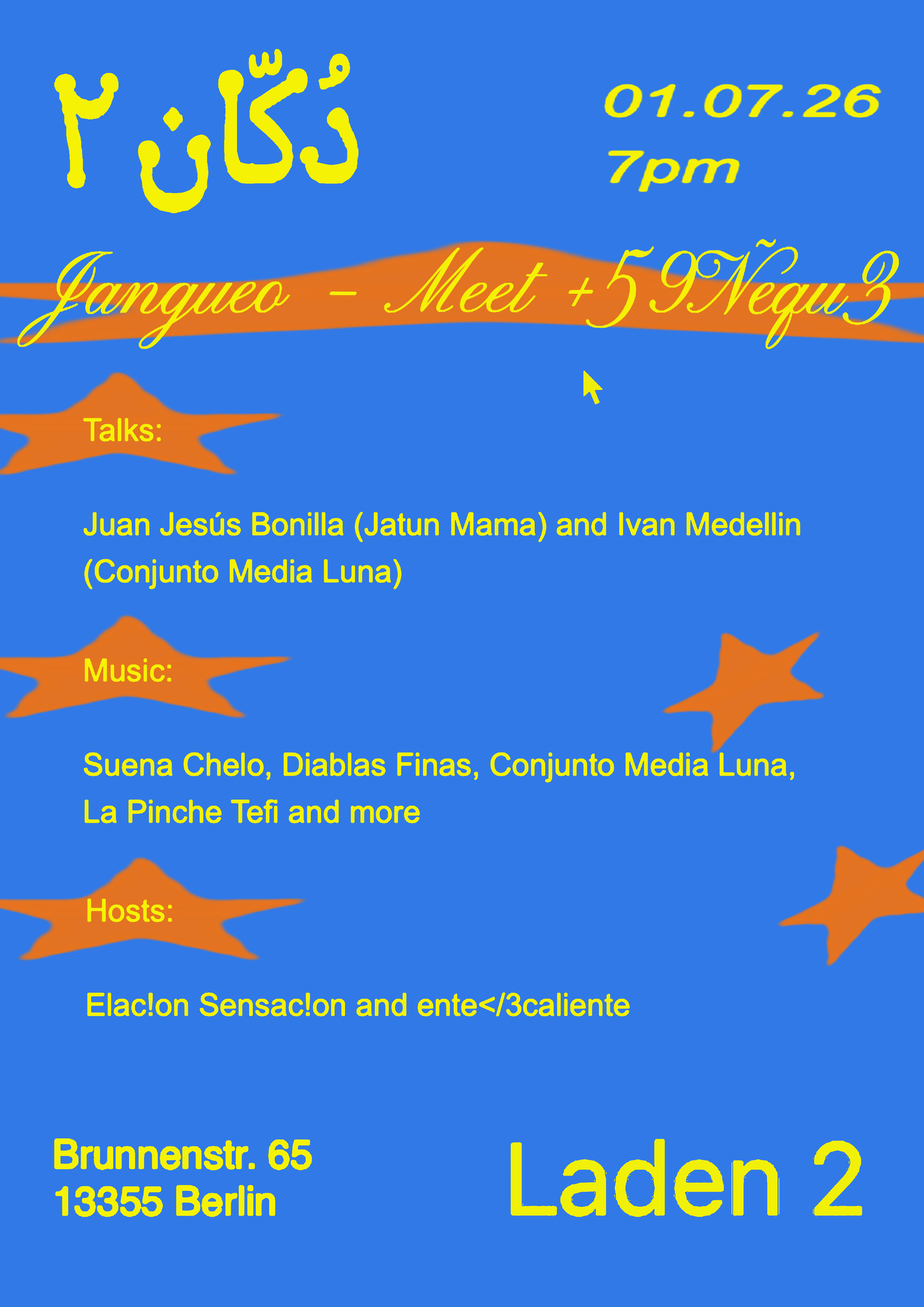 Jangueo &ndash; Meet +59&Ntilde;equ3 &mdash; July 1, 2026
